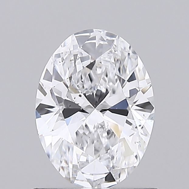 Diamond Natural 0,72Ct D-SI2 Oval - GIA5513318250