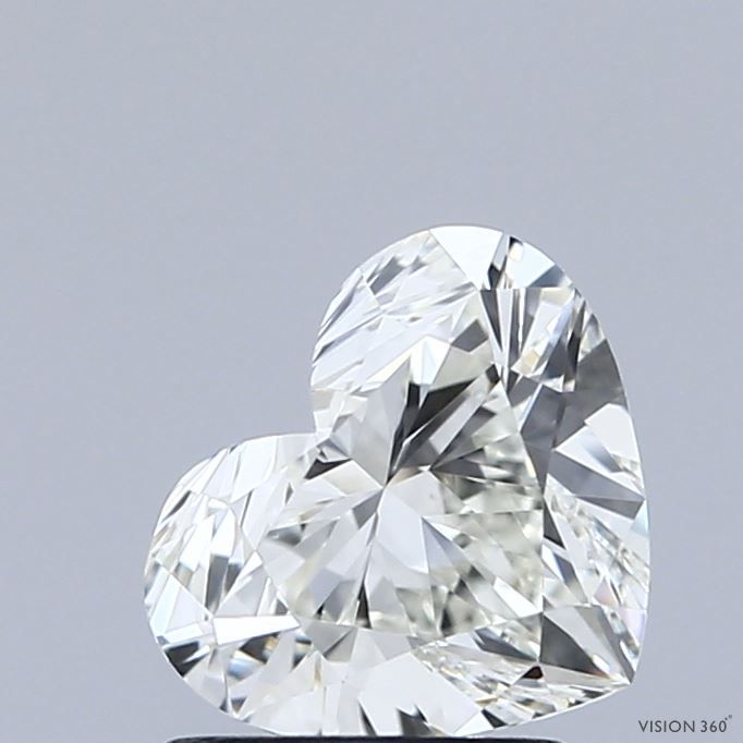 Diamond Natural 1,5Ct K-VVS1 Heart - GIA7518931354