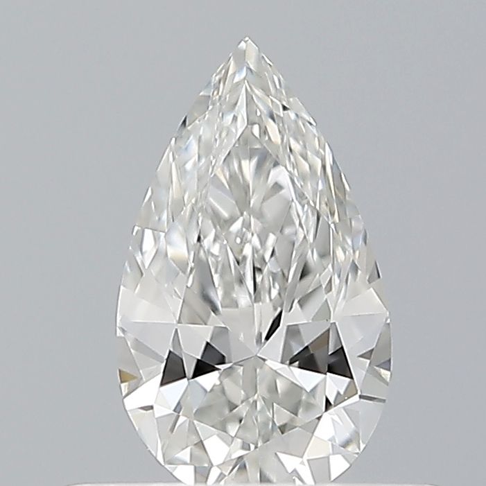 Diamond Natural 0,34Ct F-VVS1 Pear - GIA7518048932