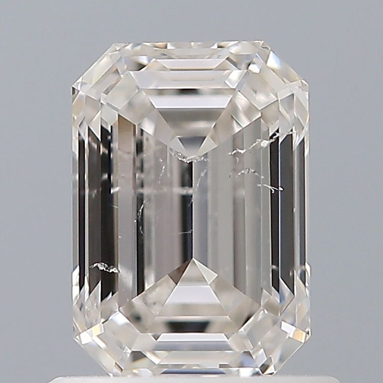 Diamond Natural 0,9Ct I-SI2 Emerald - GIA7416507267