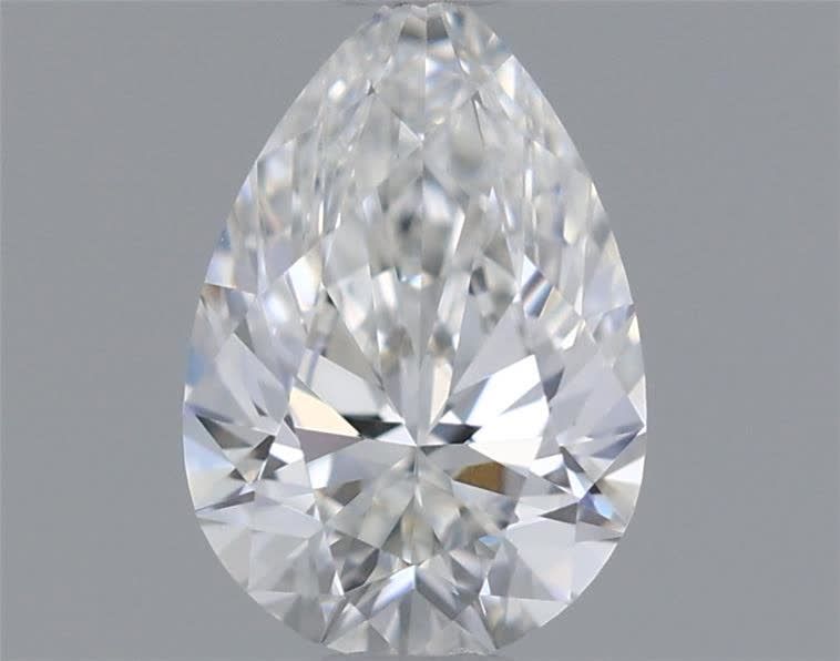 Diamond Natural 0,31Ct G-IF Pear - GIA7432456585