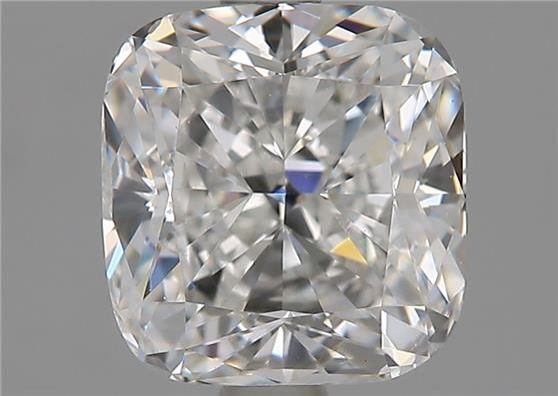 Diamond Natural 2Ct F-VVS2 Cushion - GIA6412143760