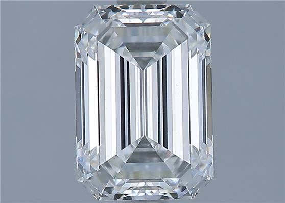 Diamond Natural 1,7Ct F-VVS2 Emerald - GIA7463730543
