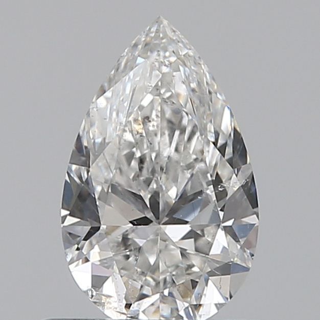 Diamond Natural 0,6Ct F-SI2 Pear - GIA7531915632
