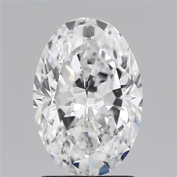 Diamond Natural 1,52Ct D-SI2 Oval - GIA6535757753