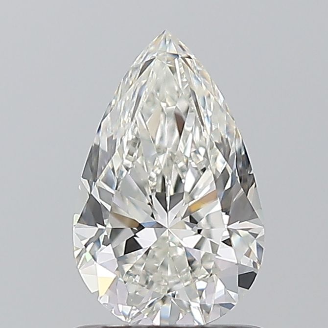 Diamond Natural 1Ct H-VS1 Pear - GIA6551223555