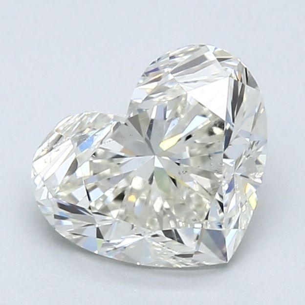 Diamond Natural 1,71Ct J-SI1 Heart - GIA7416522879