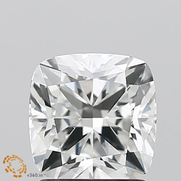 Diamond Natural 1,53Ct F-VS1 Cushion - GIA6431068205
