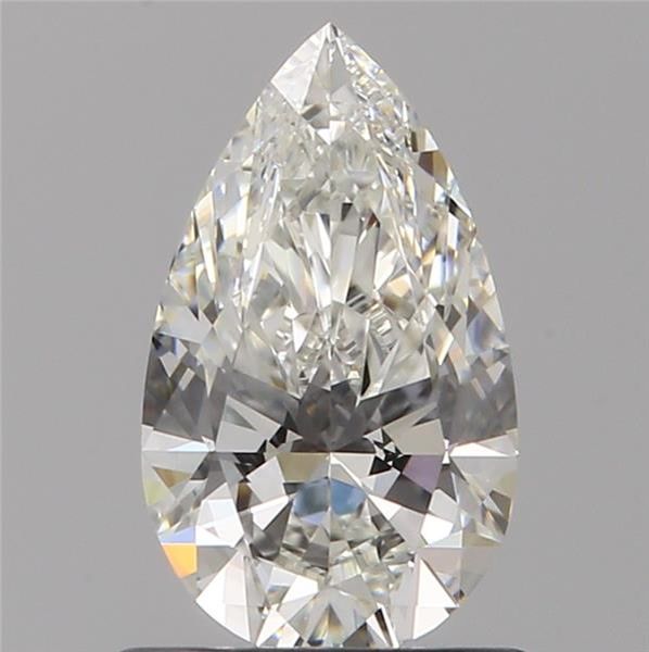 Diamond Natural 0,76Ct H-VVS1 Pear - GIA1533764511