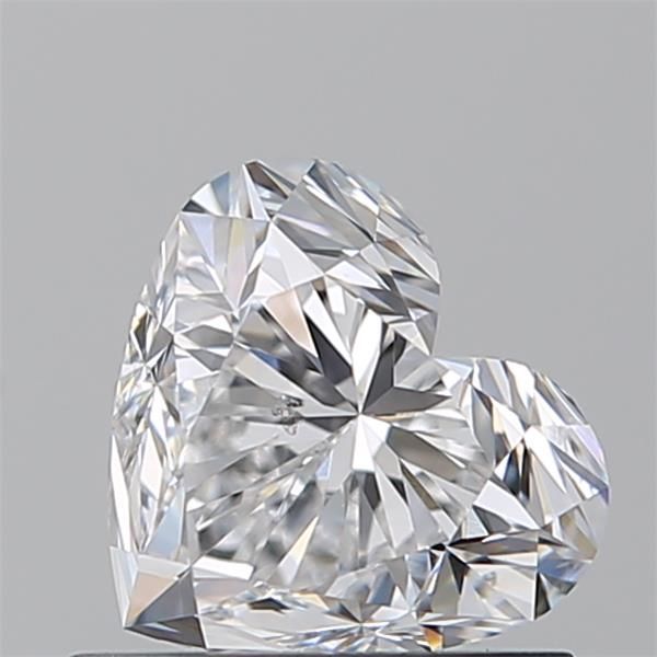 Diamond Natural 0,91Ct D-SI2 Heart - GIA6542673535