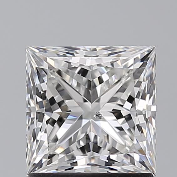 Diamond Natural 1,53Ct F-SI2 Princess - GIA3545758068
