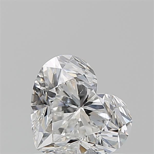 Diamond Natural 0,91Ct F-SI1 Heart - GIA5516506634