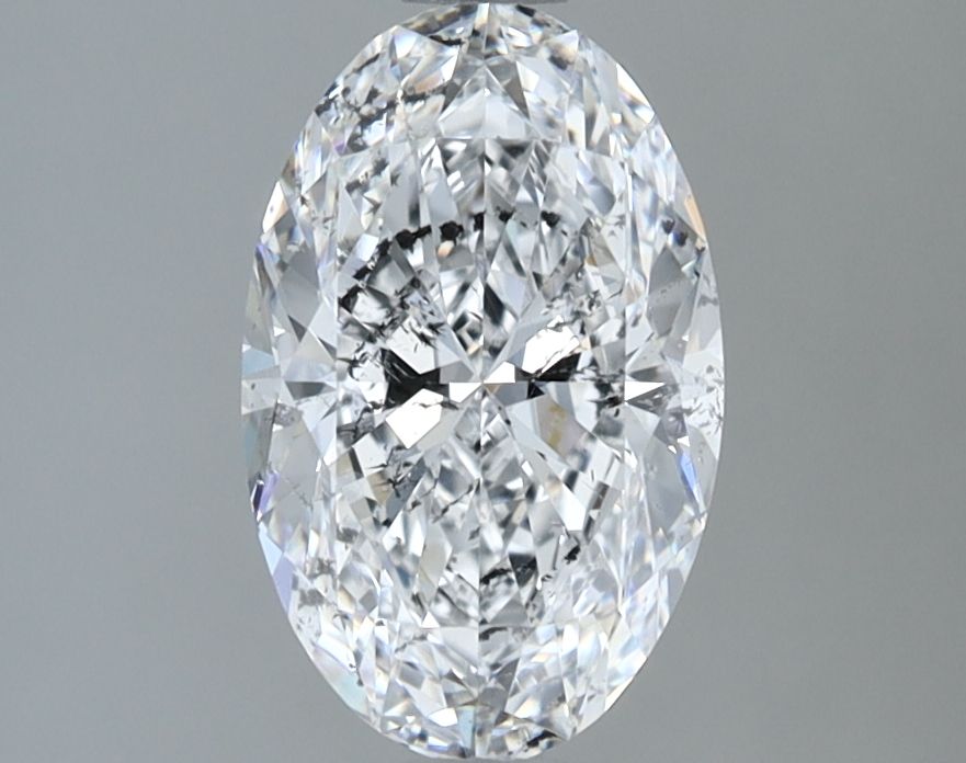 Diamond Natural 1,53Ct D-SI2 Oval - IGI741564897