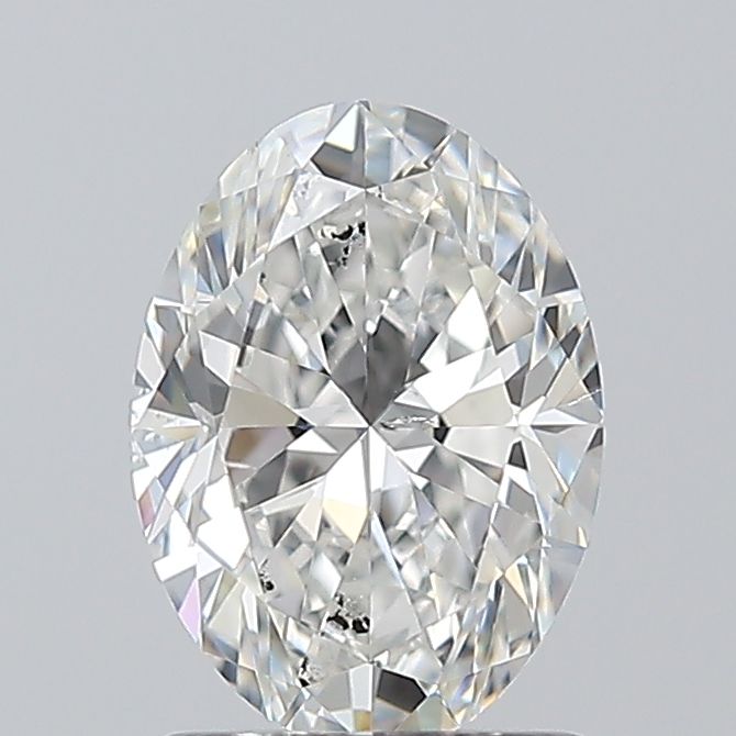 Diamond Natural 1,2Ct G-SI2 Oval - GIA5543724642