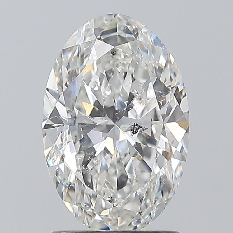 Diamond Natural 1,5Ct G-SI2 Oval - GIA6542612372
