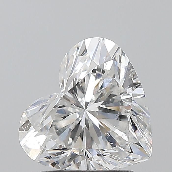 Diamond Natural 1,51Ct F-SI2 Heart - GIA6555120320