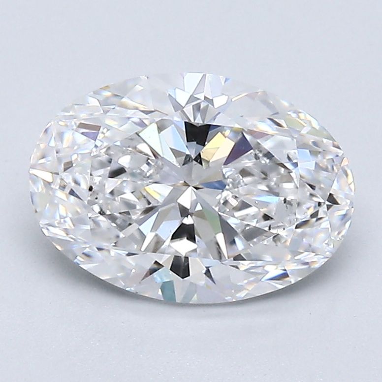 Diamond Natural 1,7Ct D-SI1 Oval - GIA6511805305