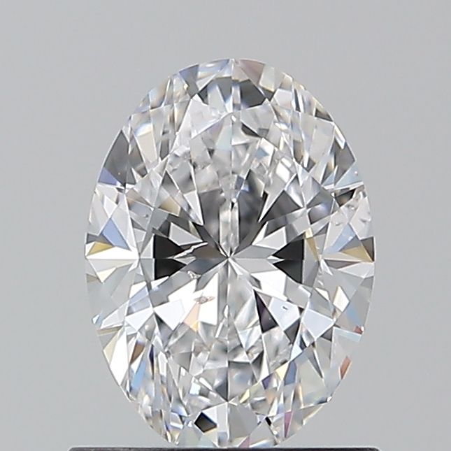 Diamond Natural 0,9Ct D-SI2 Oval - GIA2547483458