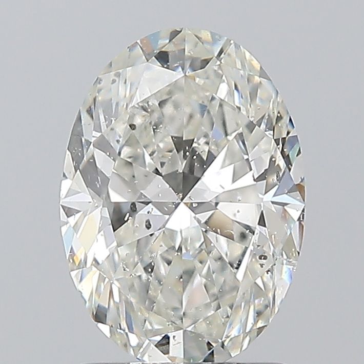 Diamond Natural 1,51Ct I-SI2 Oval - GIA6542536331