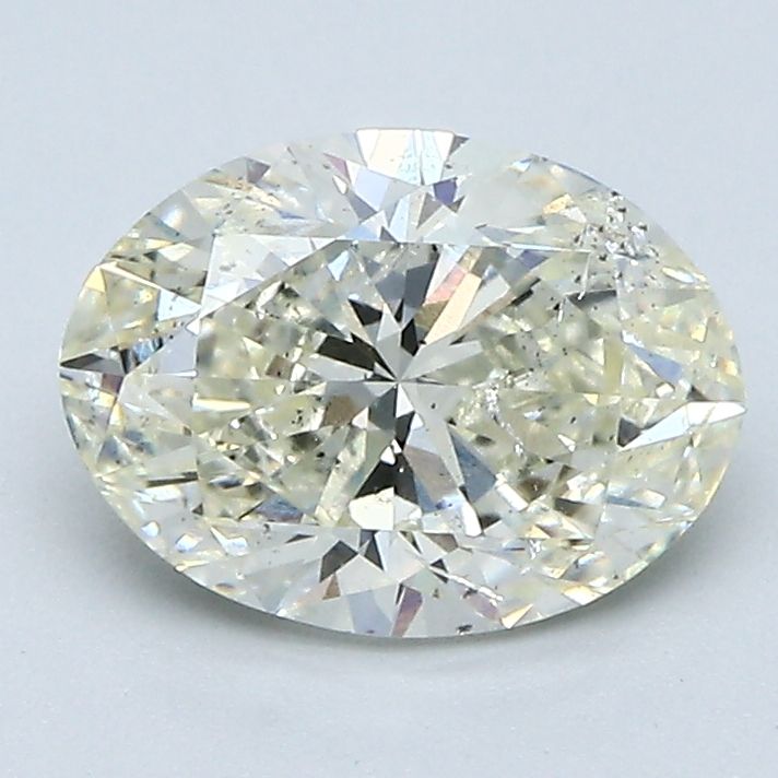 Diamond Natural 1,53Ct L-SI2 Oval - GIA6217342323