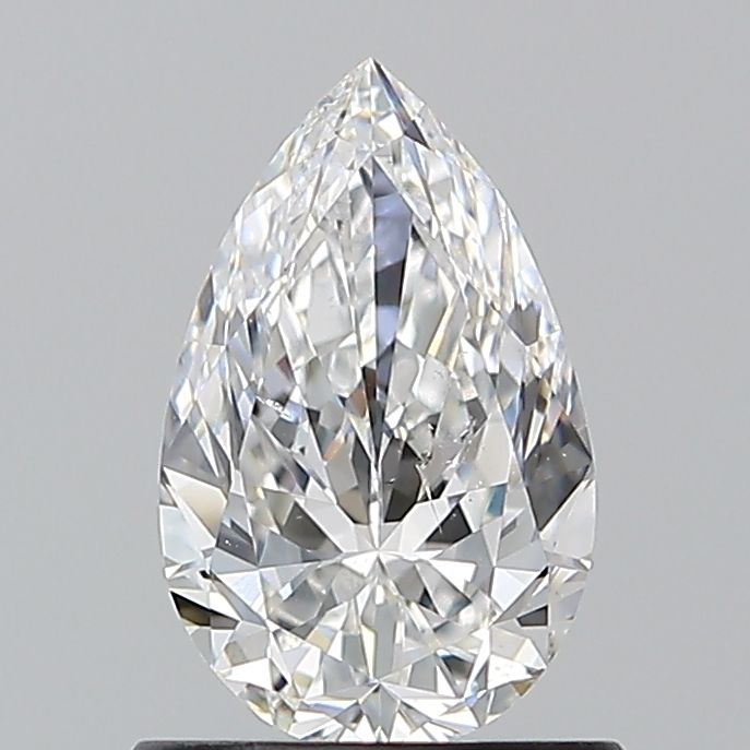 Diamond Natural 0,9Ct F-SI2 Pear - GIA7543440744